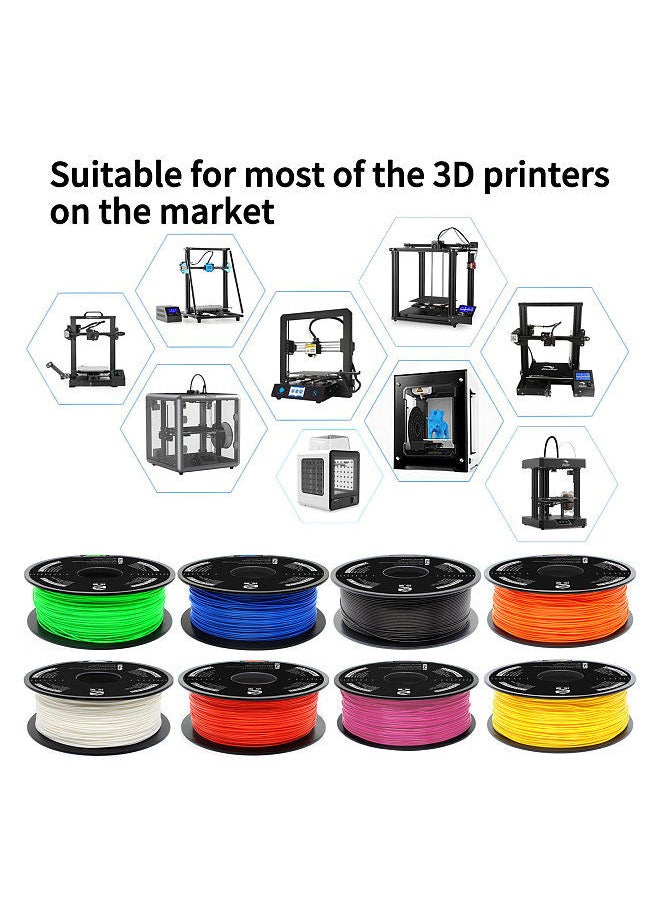 YOUSU - 3D Printer Filament 1.75mm Dimensional Accuracy +/- 0.02mm 1kg(2.2lbs) Spool Printing Consumables for Printer - Image 1