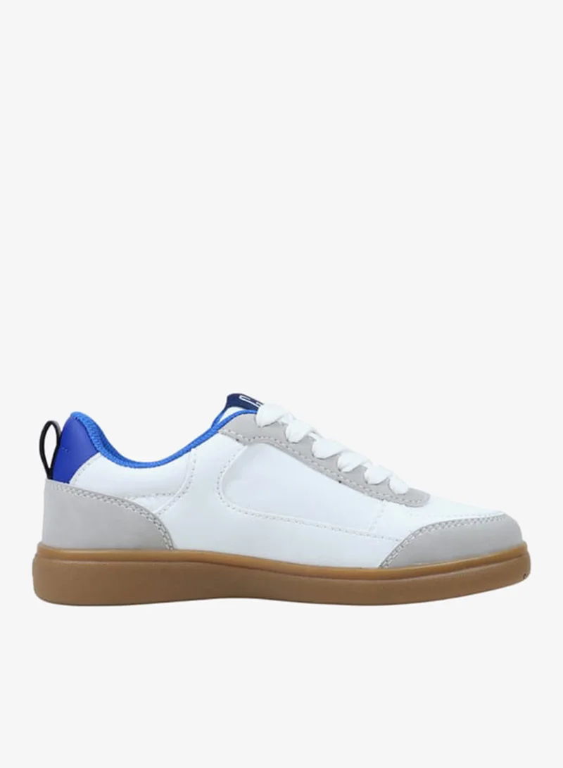 GAP Men's Panelled Sneakers with Lace-Up Closure - SEATTLE III