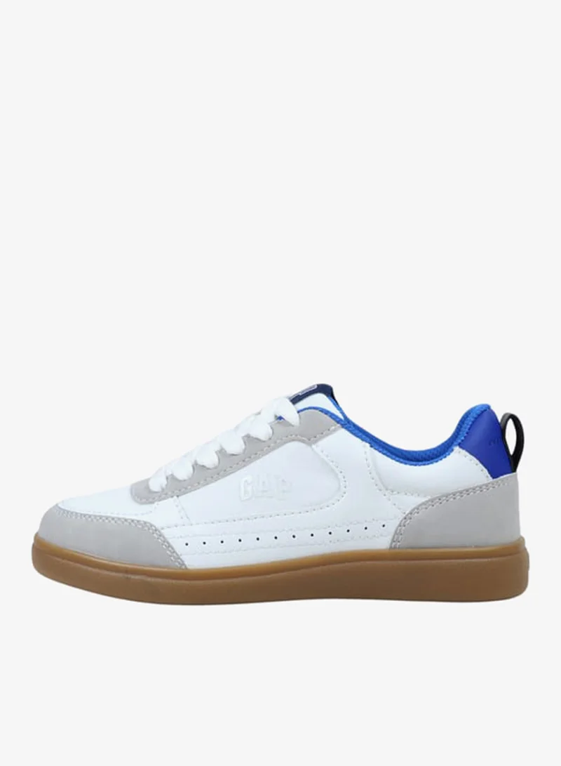 GAP Men's Panelled Sneakers with Lace-Up Closure - SEATTLE III