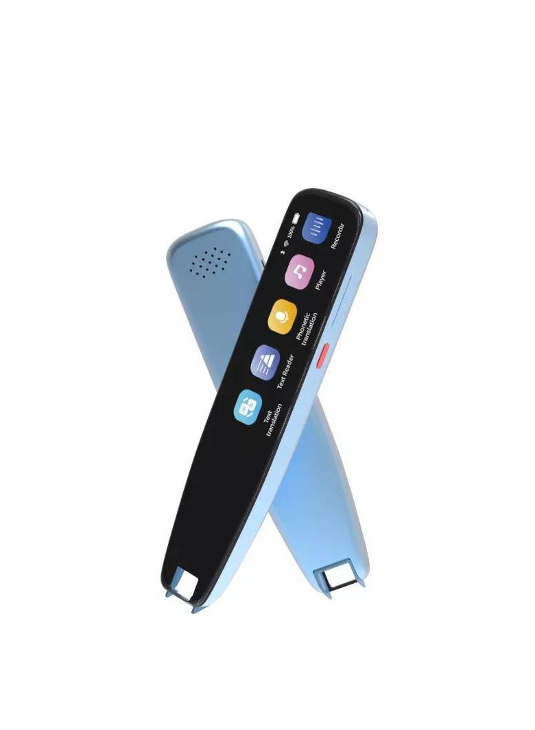 Scan Reader Pen 16GB Dictionary Mobile Scanner Translator Scanning Pen 112 Language OCR Digital Reader Pen Voice Translator Device Text Phonetic Multilingual Translation - Image 1
