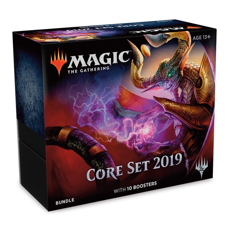 Magic the Gathering Magic: The Gathering Core Set 2019 Bundle | 10 Booster Packs | Accessories - Image 1