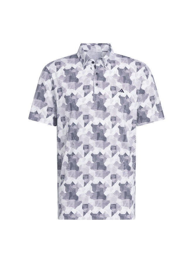 adidas Originals go-to printed men polo t-shirt - Image 2