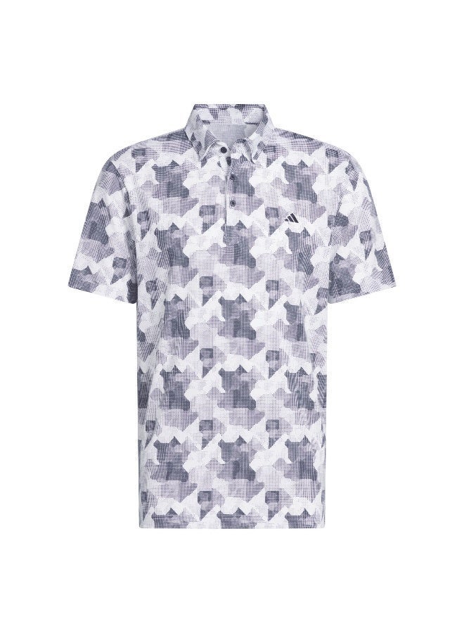 adidas Originals go-to printed men polo t-shirt - Image 3