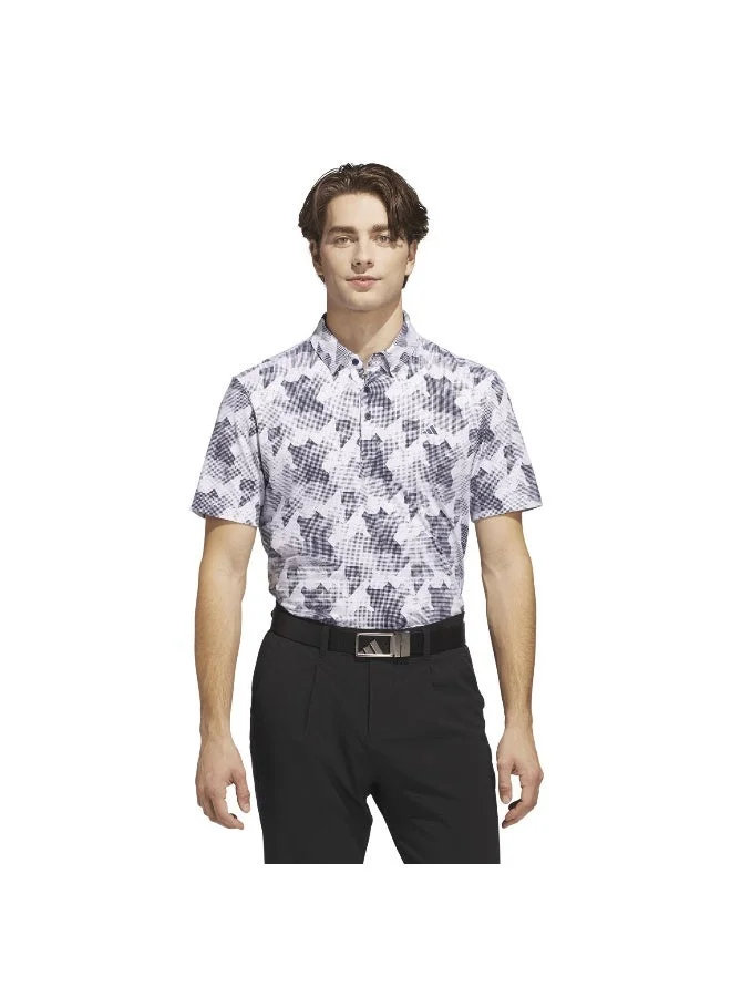 go-to printed men polo t-shirt