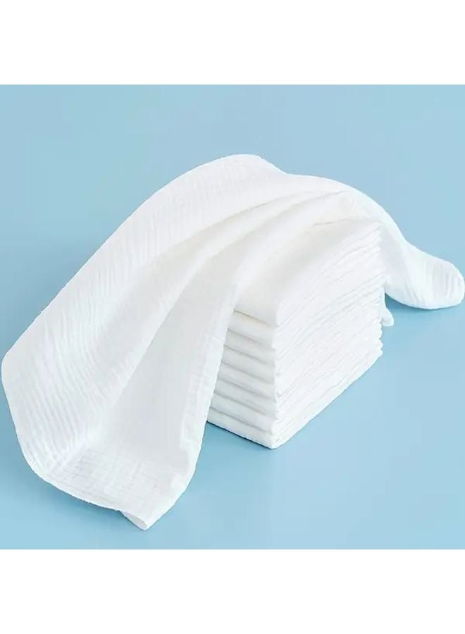 Pack of 8 Blue Youngsters Pure Gauze Diapers Interlayer Pads Plain Color - Image 2