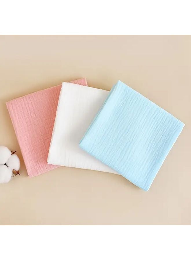 Pack of 8 Blue Youngsters Pure Gauze Diapers Interlayer Pads Plain Color - Image 5