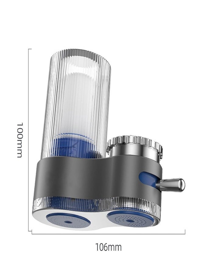 DMG TECH - Faucet Water Filter 400 Gallon Faucet Installed Water Filtration System to Reduce Chlorine Bad Taste Ceramic Filter - Image 1