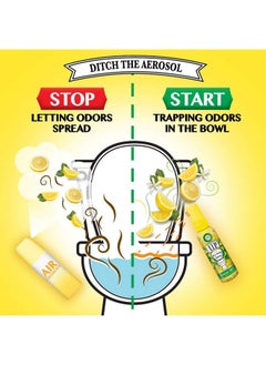 Air Wick Air Wick V.I.P. Pre-Poop Toilet Spray | Rosy Starlet Scent | Contains Essential Oils | Travel Size Air Freshener | Up to 100 uses - 1.85 Ounce (Pack of 4)  - Image 4