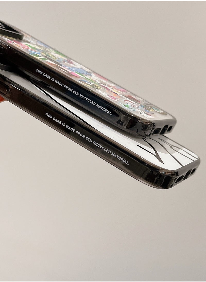 Casetify - Apple iPhone 12 Pro Max Case Cat Pattern Magnetic Adsorption Phone Case - Semi transparent - Image 1