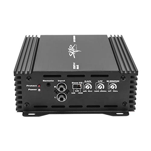Skar Audio RP-350.1D Monoblock Class D MOSFET Amplifier with Remote Subwoofer Level Control, 350W - Image 2