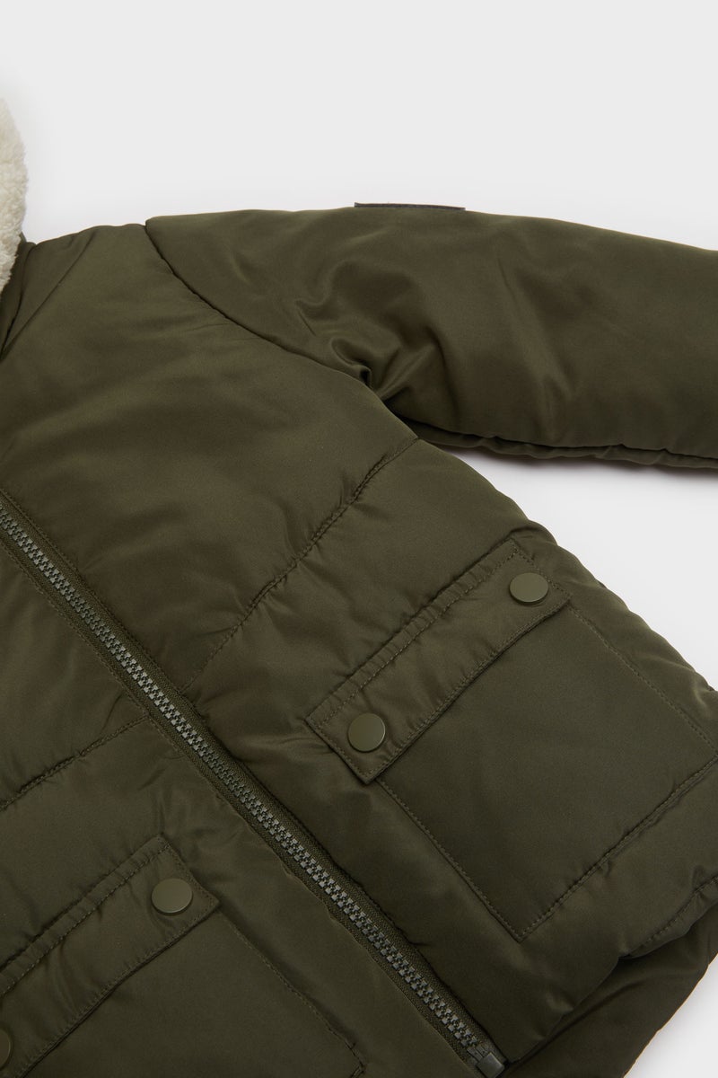 ديفاكتو جاكيت اولادي وتر بروف من القطيفة - Image 3