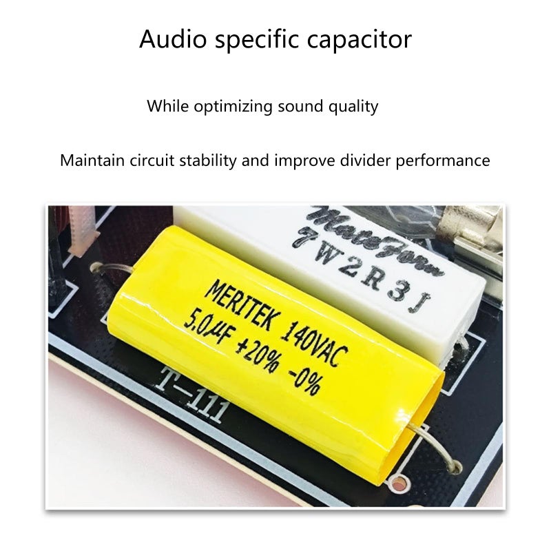 Adjustable Treble Crossover 2200Hz 150W HiFi Stereo Frequency Divider for Tweeter - Image 5