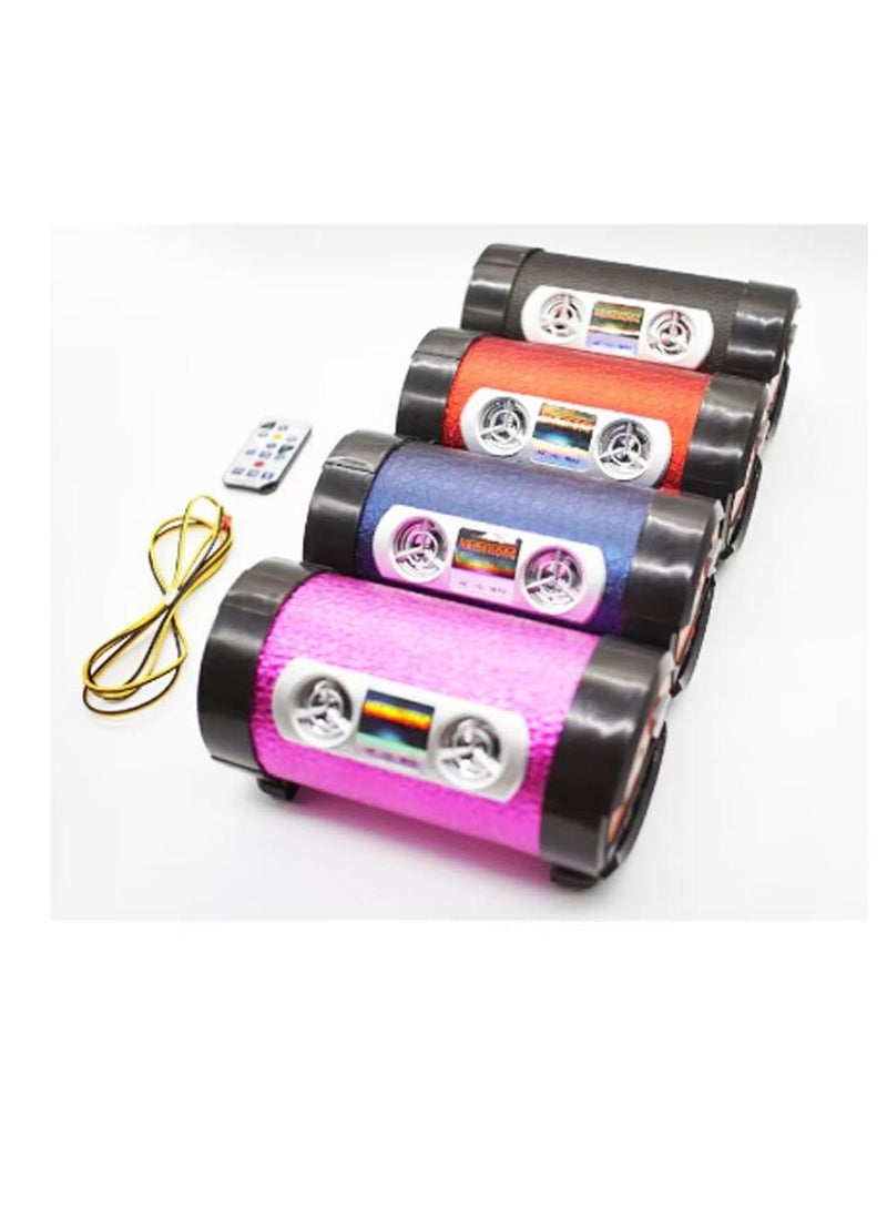 Generic - Bazooka 4 inch, Bluetooth, USB, suitable for car and home, remote control, different colors, one piece - Image 1