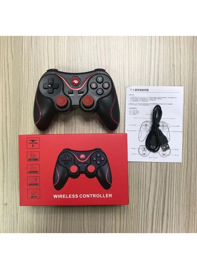 X3 All-in-one Wireless Bluetooth Gamepad Support PC Android Computer Switch Manufacturers-Product Color:X3 White Red Naked