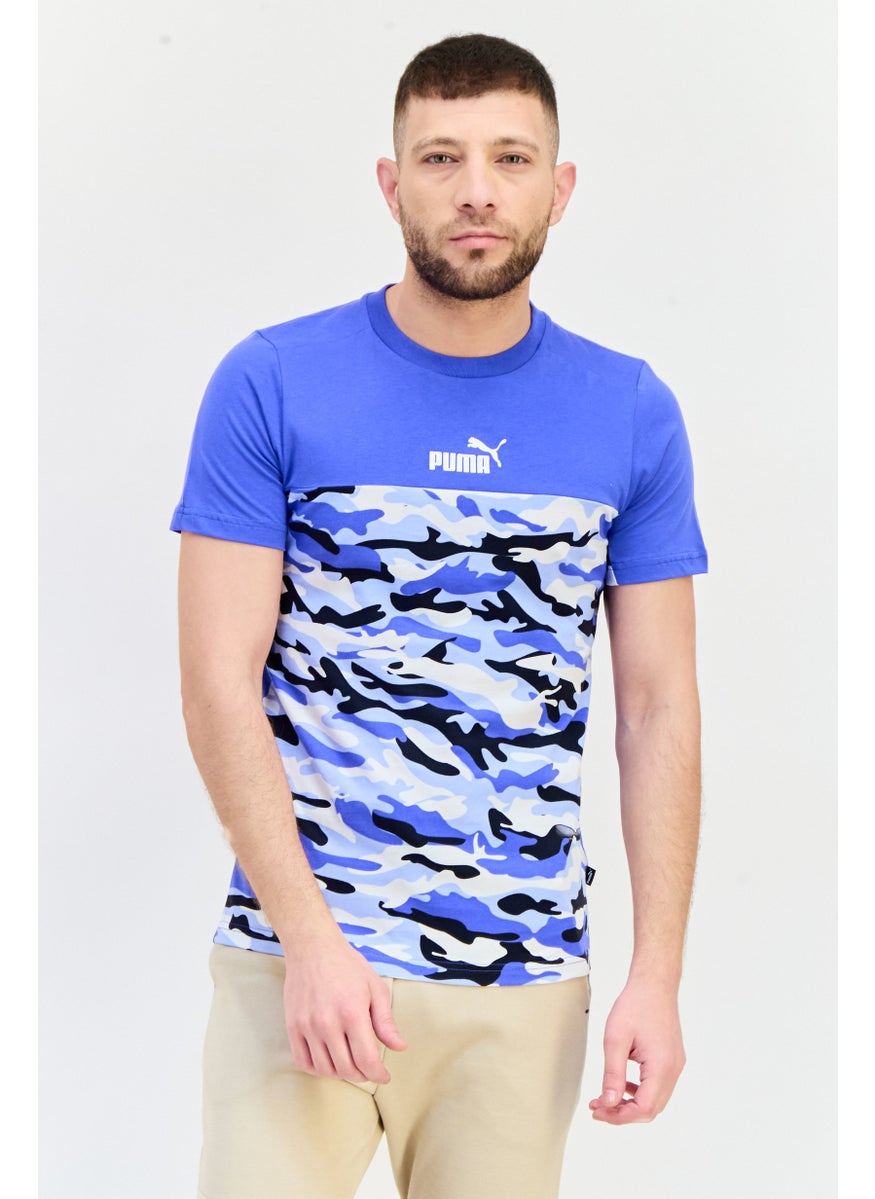 PUMA Men Sportswear Fit Short Sleeve Outdoor T-Shirt, Multicolor  - Image 1