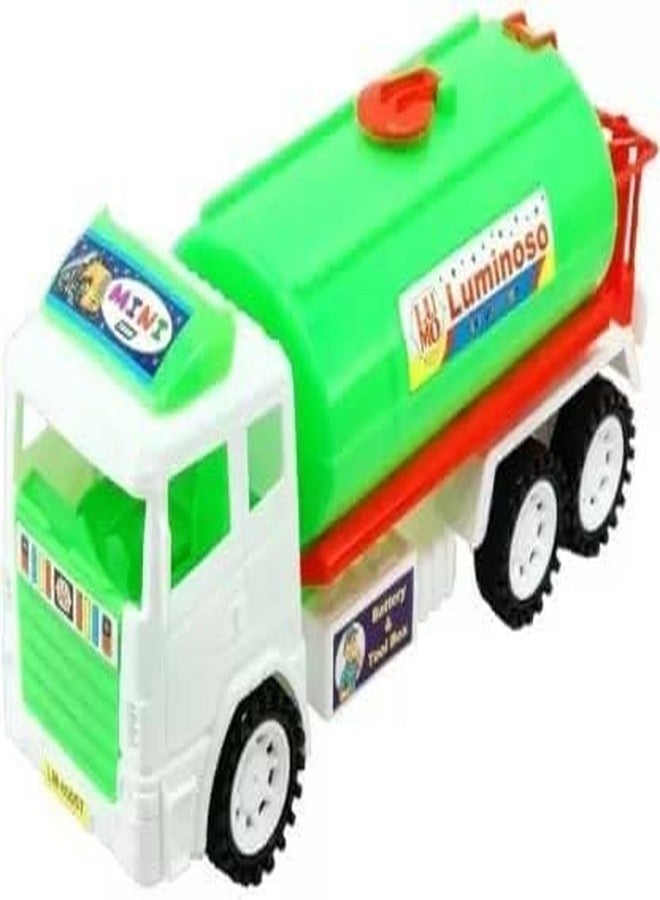 ROSEFAIR Construction Toys for Toddler Kids, Friction Powered Oil Tanker Truck Toy, Engineering Vehicles Cars, Sand Toys Trucks, Multicolour (Dumper-Truck-A01) - Image 4
