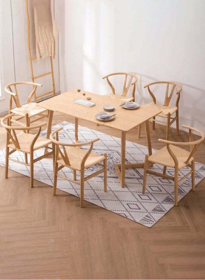 YI ONE Dining Chair – Wooden Indoor Chair with Oak Frame, Special Luxury Design for Dining Rooms & Living Spaces - Image 1