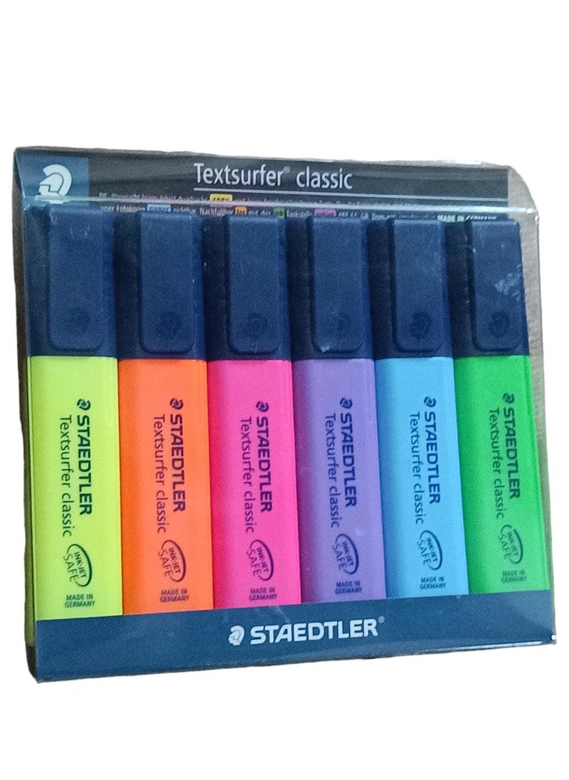 STAEDTLER - 6-Piece Highlighter Pen Set Multicolour - Image 1