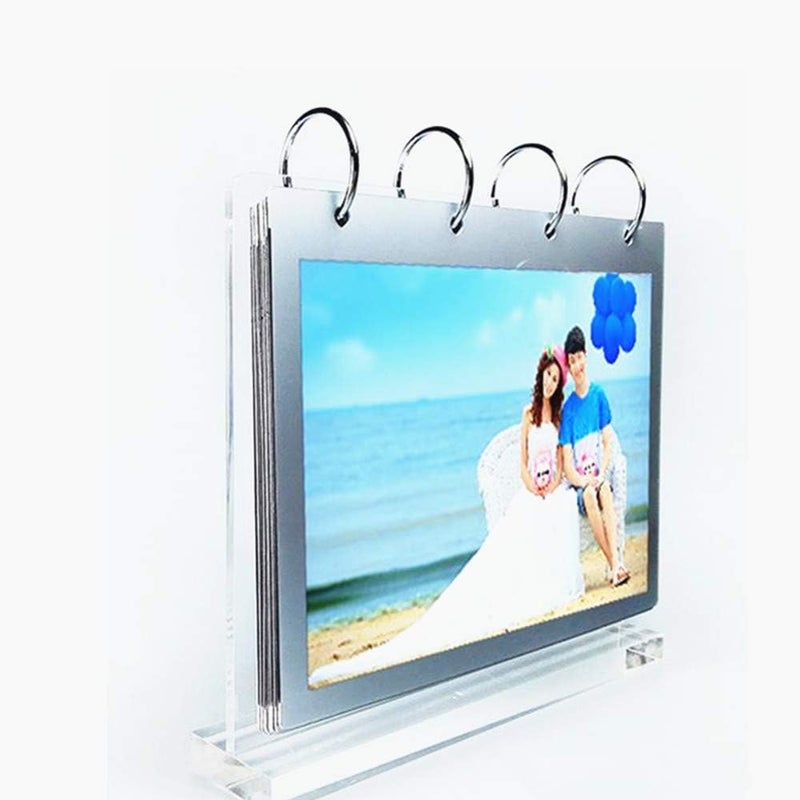 TPGP إطار صور أكريليك شفاف من ليويوبي - عرض مزدوج الجوانب لصور 4x6" - Image 1