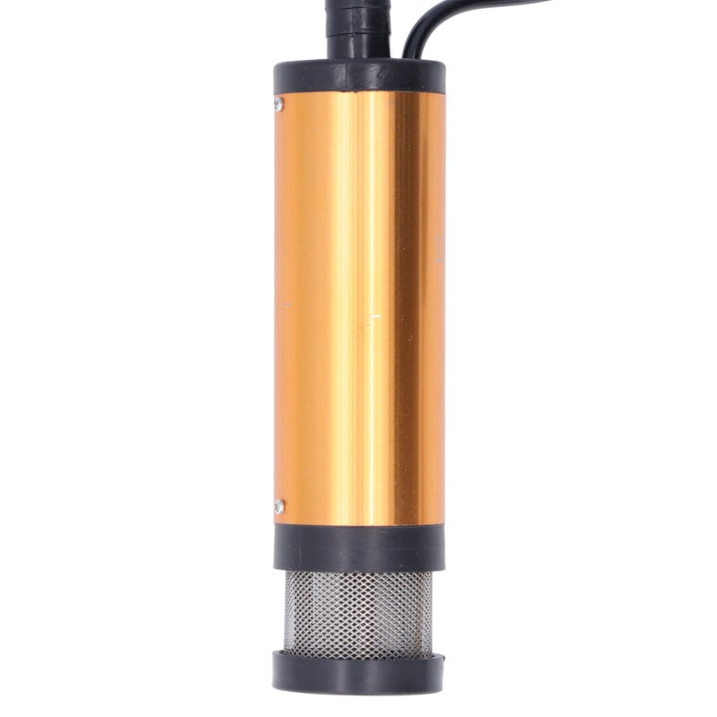 Oil Pump: DC 12V Motor - Leak Prevention High Speed Fuel Filter With Stainless Steel Shell For Diesel Water Transfer Maintenance - Image 1