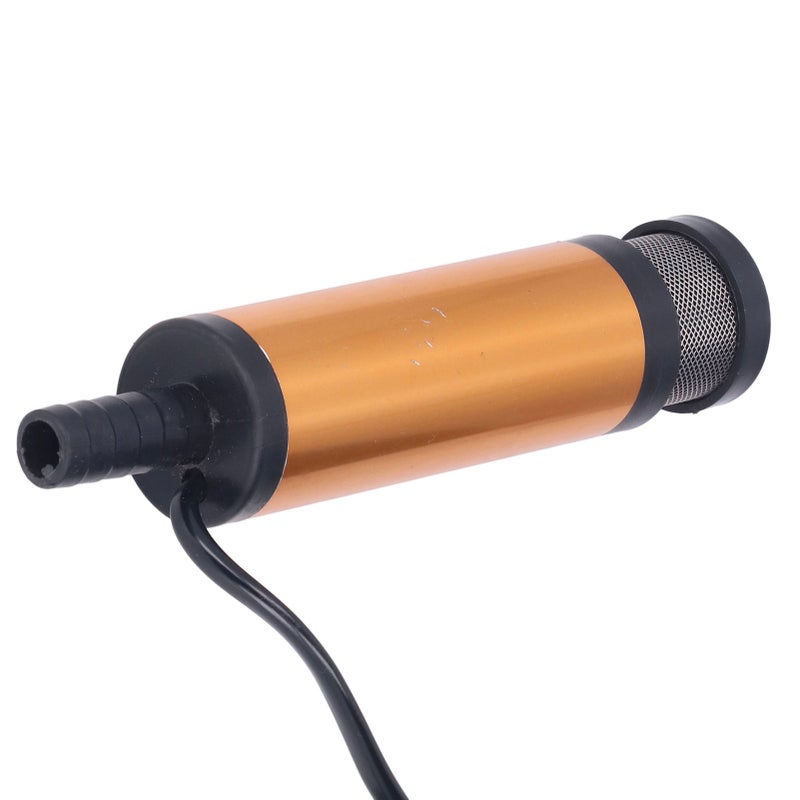 Oil Pump: DC 12V Motor - Leak Prevention High Speed Fuel Filter With Stainless Steel Shell For Diesel Water Transfer Maintenance - Image 2