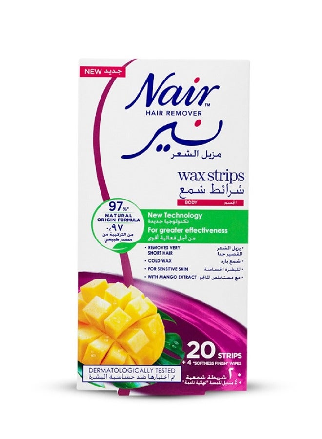نير شرائح شمع الجسم بخلاصة المانجو 20 شريحة - Image 1