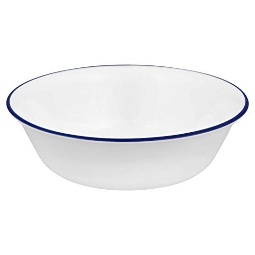 Corelle Ocean Blues Chip and Break Resistant Dinner Set for 4 Person, Blue, 12-Piece - Image 5
