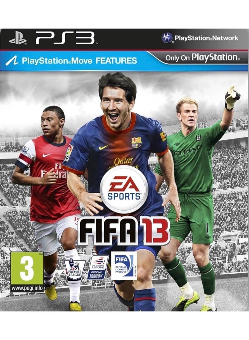 بلاي ستيشن فيفا 13 لجهاز بلايستيشن 3 (PS3) | لعبة محاكاة كرة القدم | دوريات وفرق مرخصة رسميًا | أسلوب لعب واقعي | النسخة العالمية | تصنيف PEGI 3 - Image 1