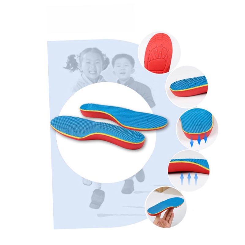Flat Foot Arch Support Inserts 18x7x1cm Orthopedic Pressure Relief - Image 2