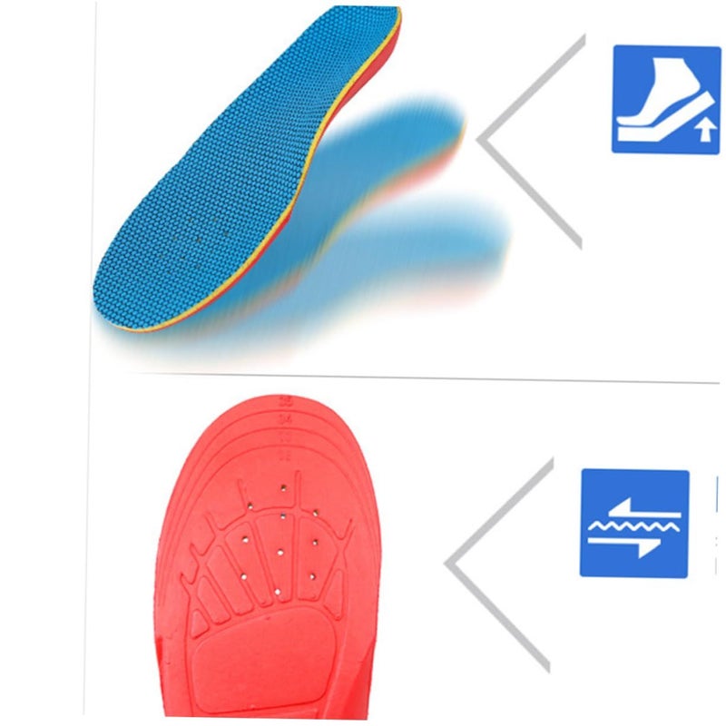 Flat Foot Arch Support Inserts 18x7x1cm Orthopedic Pressure Relief - Image 5