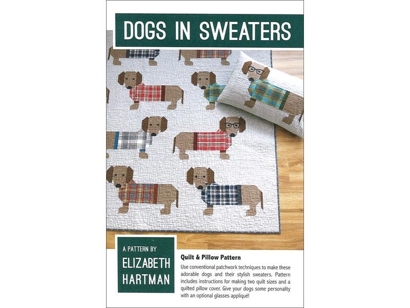 Elizabeth Hartman Elizabeth Hartman Ptrn Dogs in Sweaters Pattern