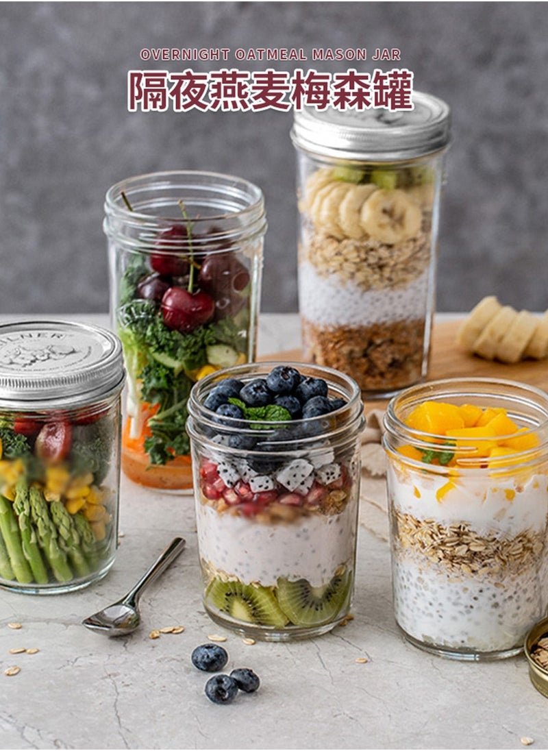 Ball - Ma Son Jars with Lids and Bands, Regular Mouth Ma Son Jars, Jars Ideal for Jams, Jellies, Conserves, Preserves, And Pizza Sauce Ball Wide Mouth 16oz 6PCS - Image 1