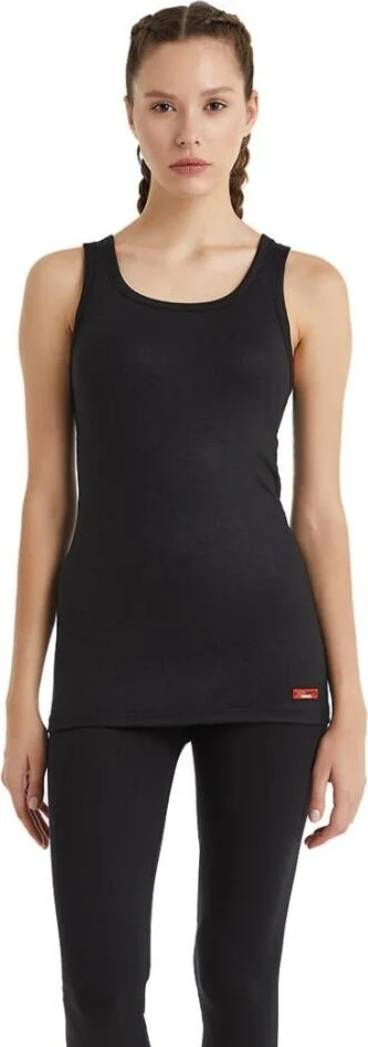 Blackspade Thermal Zero Sleeve Undershirt Unisex Underwear Black C0T6N2O9