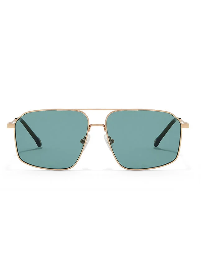 30Sundays 30Sundays ANCIENT,Men Sunglasses, Geometric Sunglasses, UV Protection: UV400 (Gold,Green)