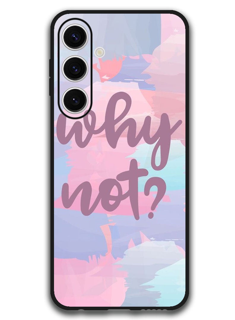 Theodor Protective Case Anti Scratch Shock Proof Bumper Cover For Samsung Galaxy S24 FE Why Not - Image 1