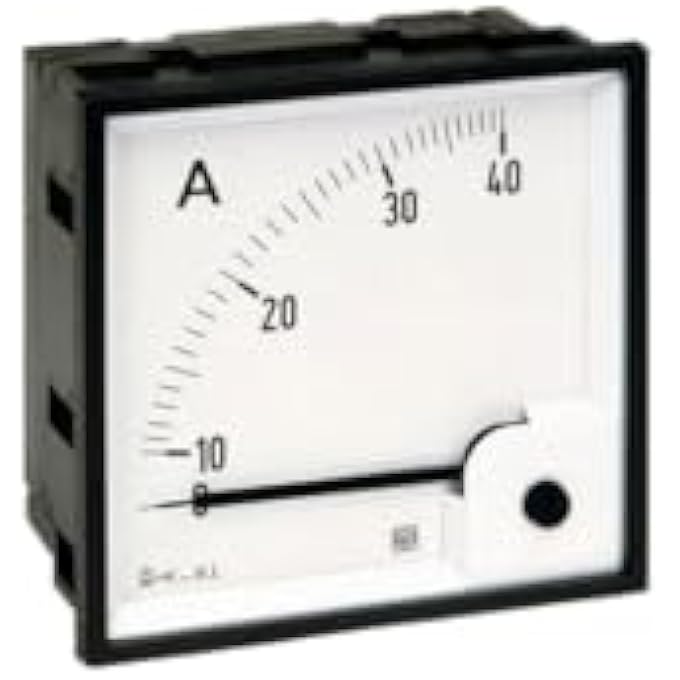 ريحني مقياس التيار الكهربائي التناظري للتيار المتردد 48 × 48 نوع Ct ثانوي 1 أمبير Eri48 Esi48 86598Ut463 - Image 1