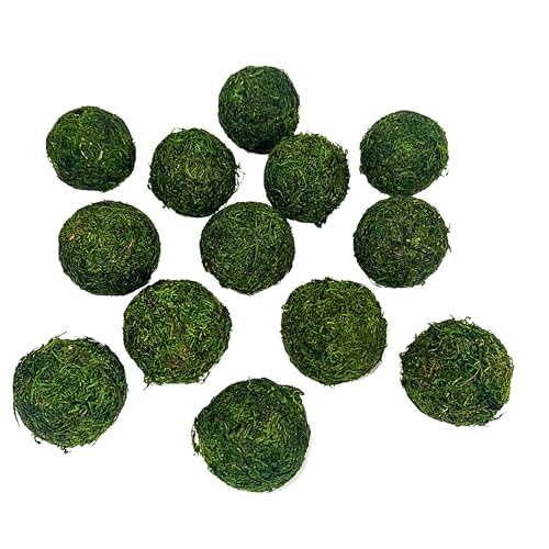 ANDALUCA Decorative Green Moss Balls Bowl Filler Orbs (Pure Moss) - Image 3