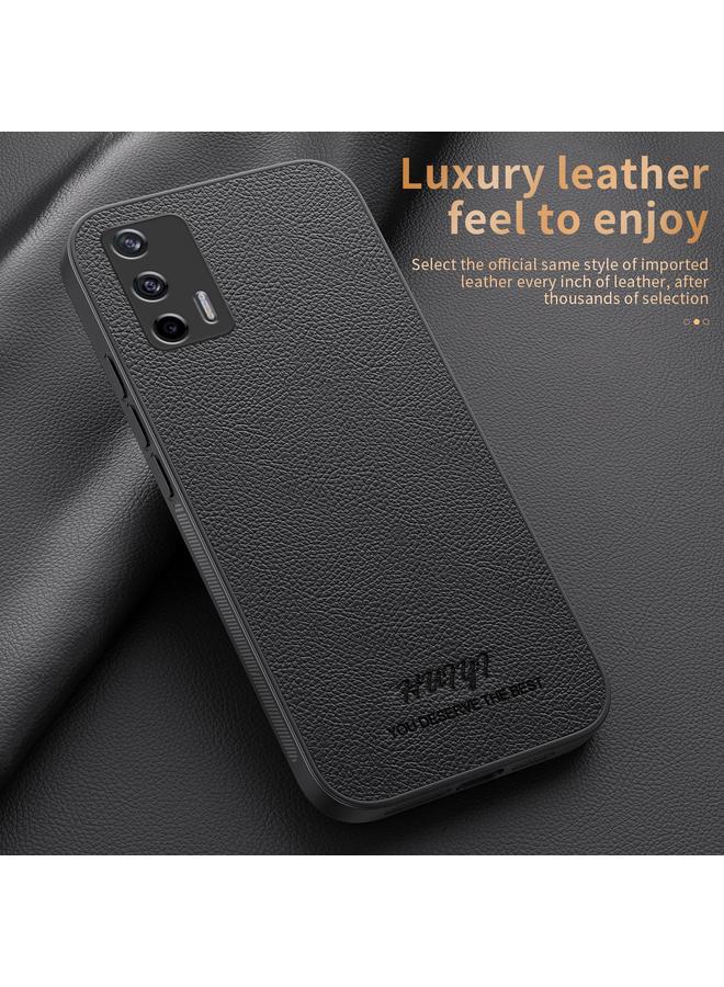 اس-توب جراب هاتف Realme GT Neo2T من HUIYI مصنوع من الجلد المغناطيسي - Image 3