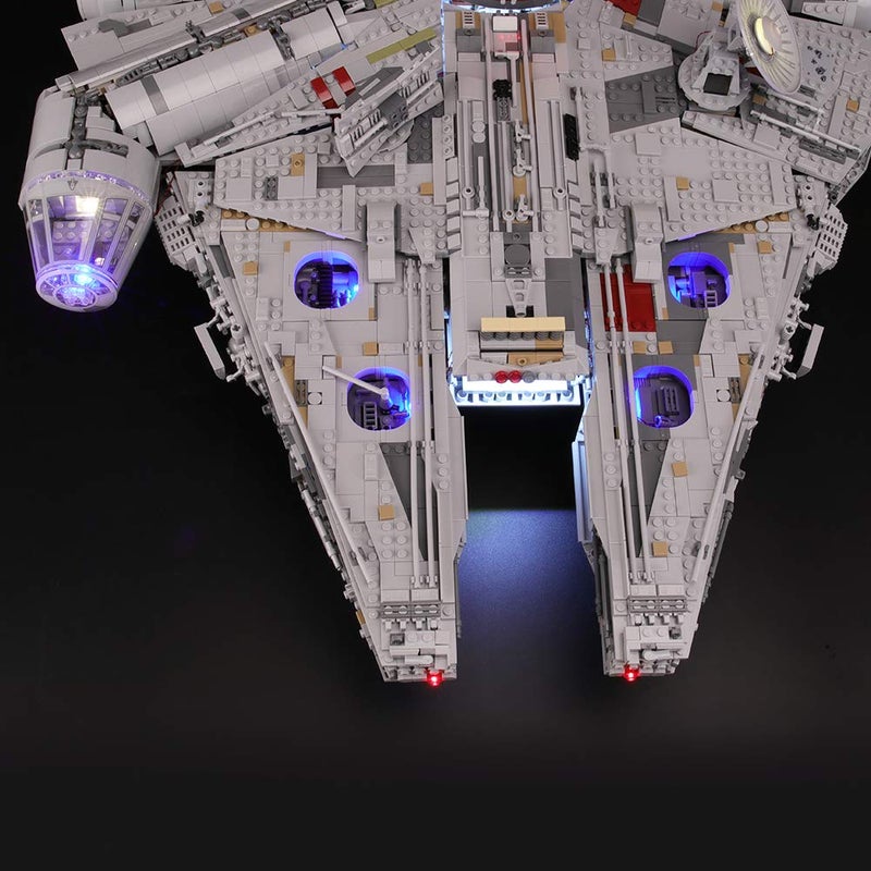 BRIKSMAX Led Lighting Kit for Star Wars Ultimate Millennium Falcon - Compatible with Lego 75192 Building Blocks Model- Not Include The Lego Set - Image 4