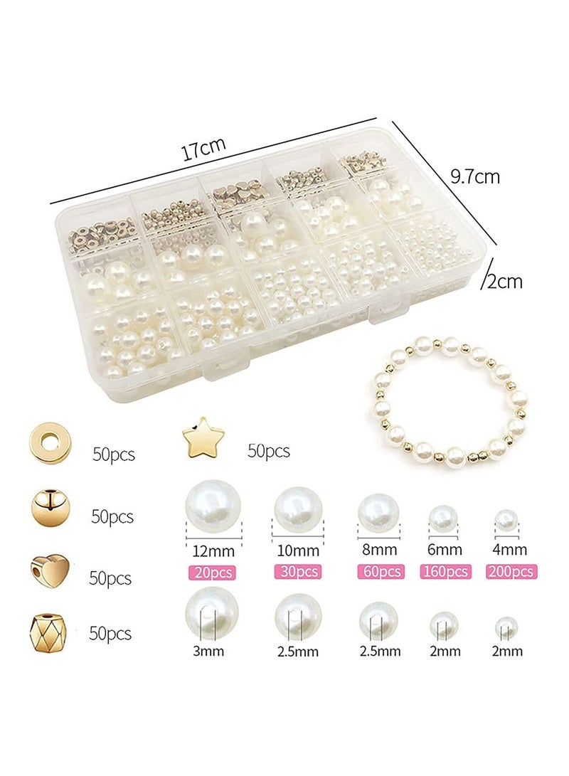 سيوسي 720pcs تباعد حبة مجموعة لؤلؤة سوار 15 شبكة صغيرة لامعة قرص الزهرة الخرز المستخدمة في صناعة الحرف اليدوية ديي سوار مجوهرات - Image 5