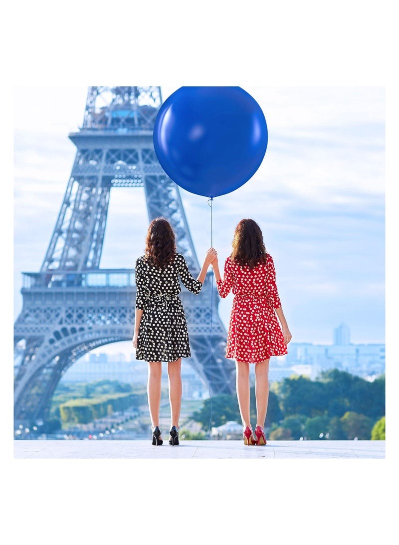 JOLLITY LLC 18 Inch Large Latex Balloons for Birthday Party Wedding Baby Shower Graduation Corporate Events Holidays 10 pcs (Blue) - Image 3