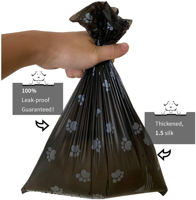 WapaW Dog Poop Bags, Extra Thick and Strong Poop Bags for Dogs, Guaranteed Leak-proof, 15 Doggy Bags Per Roll, Each Dog Poop Bag Measures 9 x 13 Inches (PACK OF 12 (12x15 = 180 Bag)) - Image 5