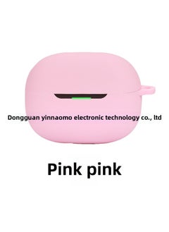 Generic For Xiaomi Redmi Buds 5 Pro Earphone Protective Cover Bluetooth Soft Silicone Earphone Shell One-piece Box-Color:Pink-Model:Buds 5 Pro  - Image 1