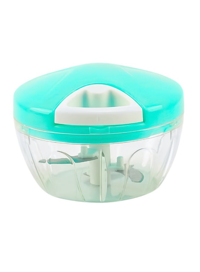 VIO Manual Handheld Food Chopper Powerful Speedy Quick Shredder Mincer Chopper for Vegetables Nuts Fruits Meat Handy Chopper Manual Food Chopper With Blades Hand Powered Onion Chopper Vegetable Cutter Pull Chopper For Kitchen Prep - Image 3