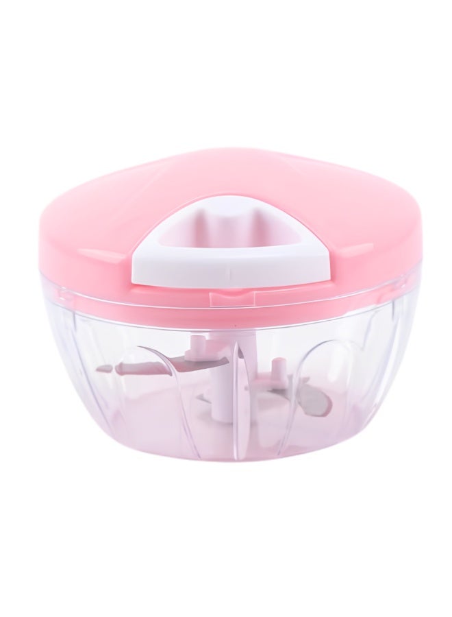 VIO Manual Handheld Food Chopper Powerful Speedy Quick Shredder Mincer Chopper for Vegetables Nuts Fruits Meat Handy Chopper Manual Food Chopper With Blades Hand Powered Onion Chopper Vegetable Cutter Pull Chopper For Kitchen Prep - Image 4