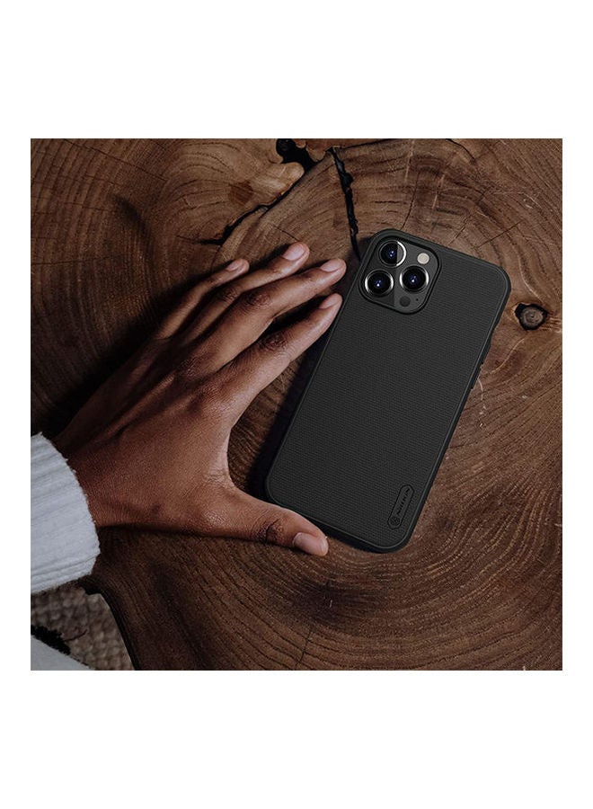Nillkin Compatible With Iphone 13 Pro Max Case  Matte Rugged Heavy Duty Shockproof Tough Case For Iphone 13 Pro Max 5G Tpu + Pc Anti-Slip Protection Case Black - Image 4