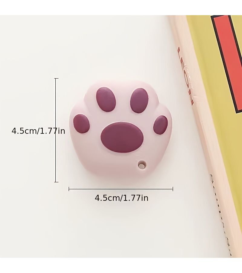 Pink Avocado Cat Paw Portable Cutting Tool 5 Pcs Office Supplies Fun Sturdy - Image 3