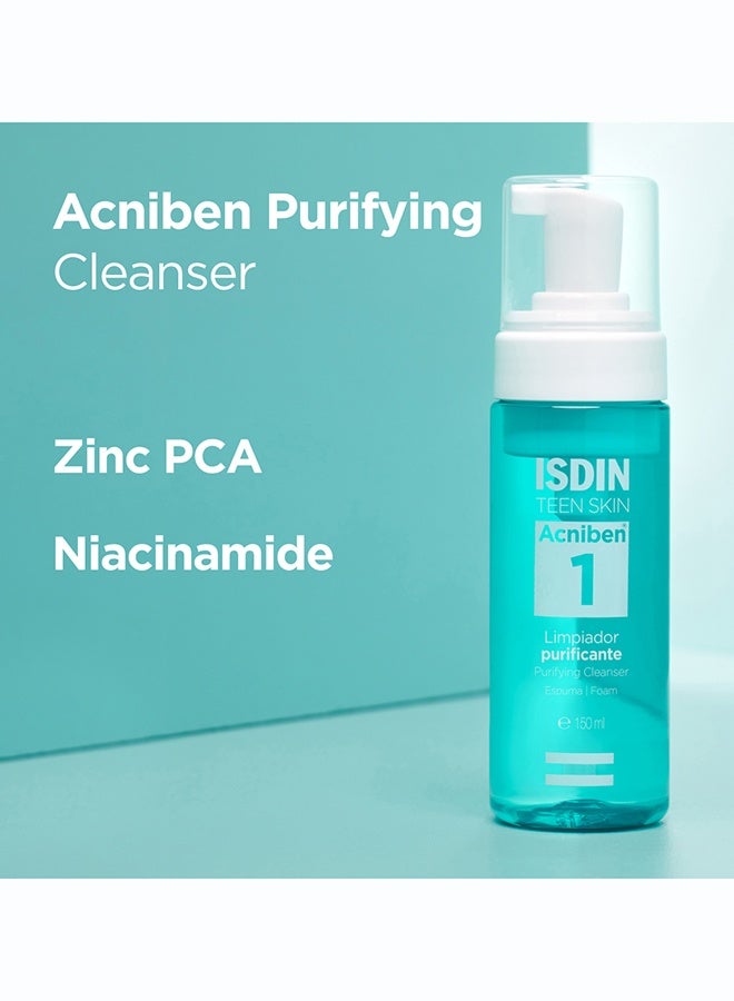 ISDIN Acniben Purifying Cleanser  150ml - Image 5