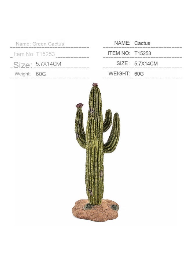 نيبمينينت مجسمات حيوانات للأطفال - نباتات خضراء تجسد أشجار الصحراء الاستوائية