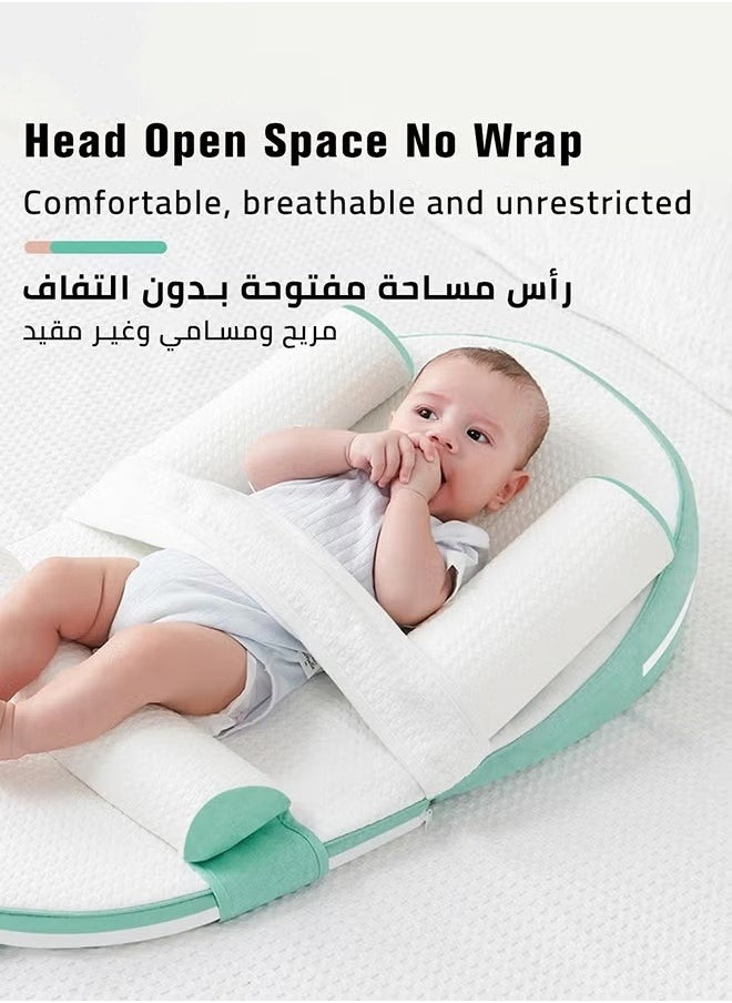 MIXDE Baby Nursing Pillow for Breastfeeding, Multi-Functional Original Plus Size Breastfeeding Pillows, Infant Anti-Spit Milk Slope Mat, Memory cotton Supportive Cushion  - Image 3